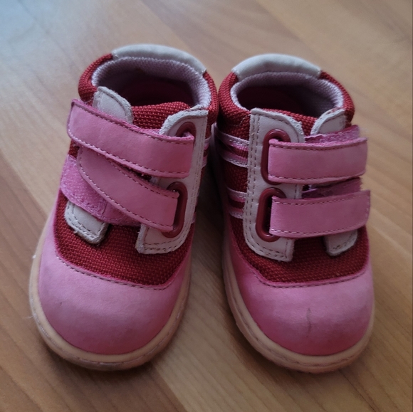 Perfection by Jumping Jacks Girls 5M Walking Toddler Shoes Pink Sneakers Boot - Picture 12 of 12